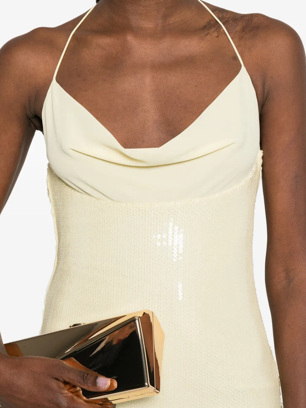 Patrizia Pepe Sequined Maxi Dress