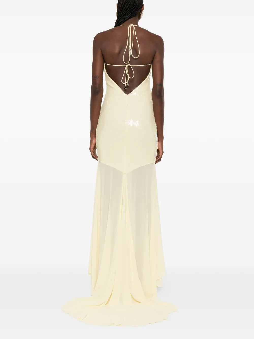 Patrizia Pepe Sequined Maxi Dress