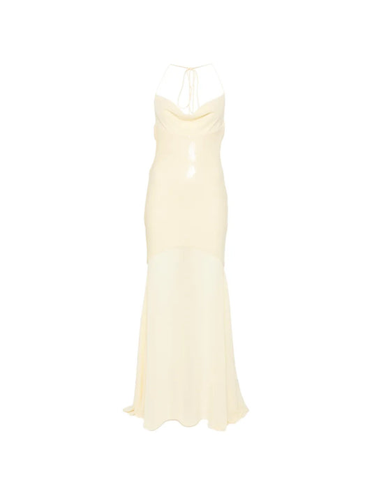 Patrizia Pepe Sequined Maxi Dress