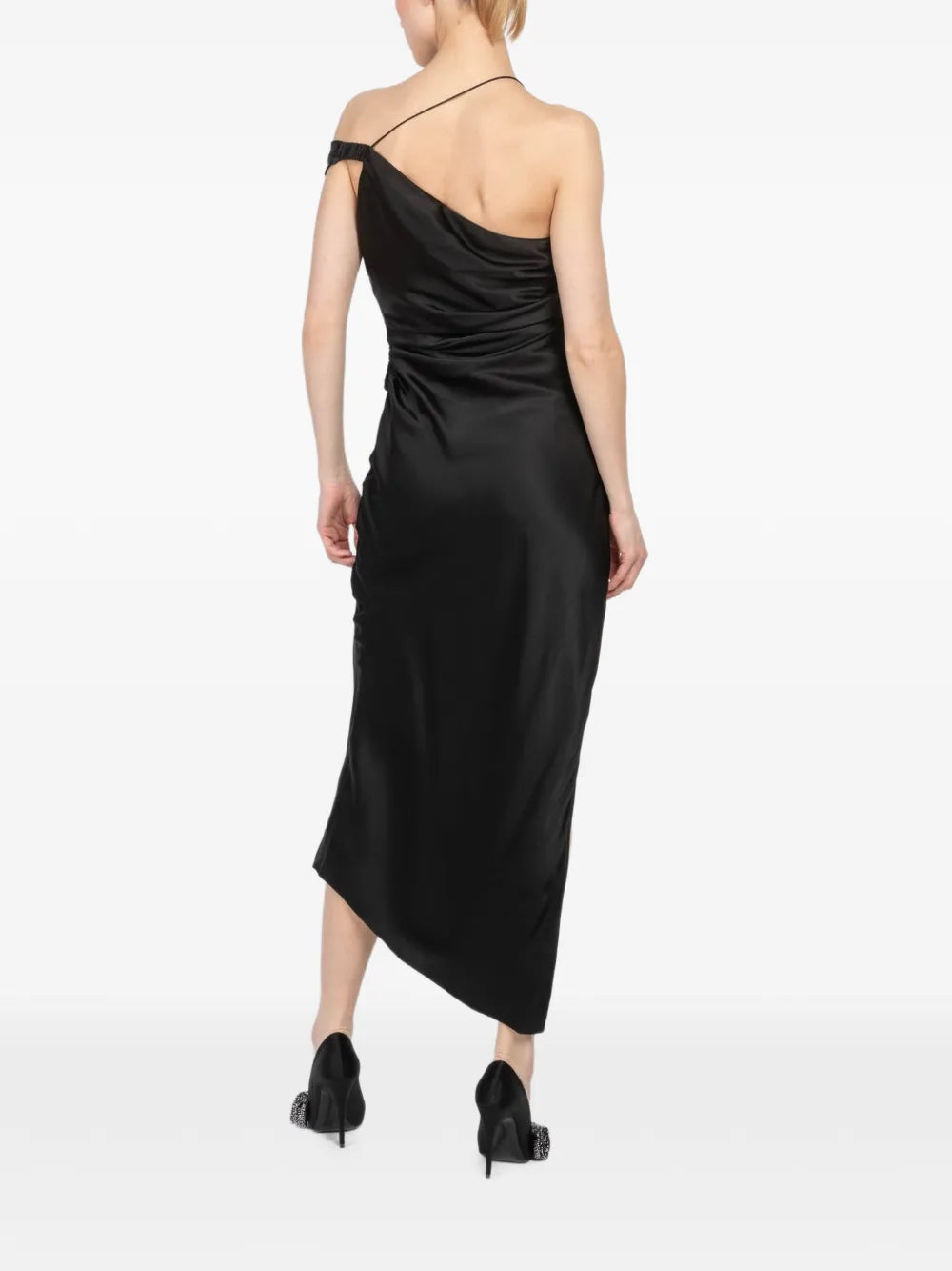 The Sei Asymmetric Midi Dress