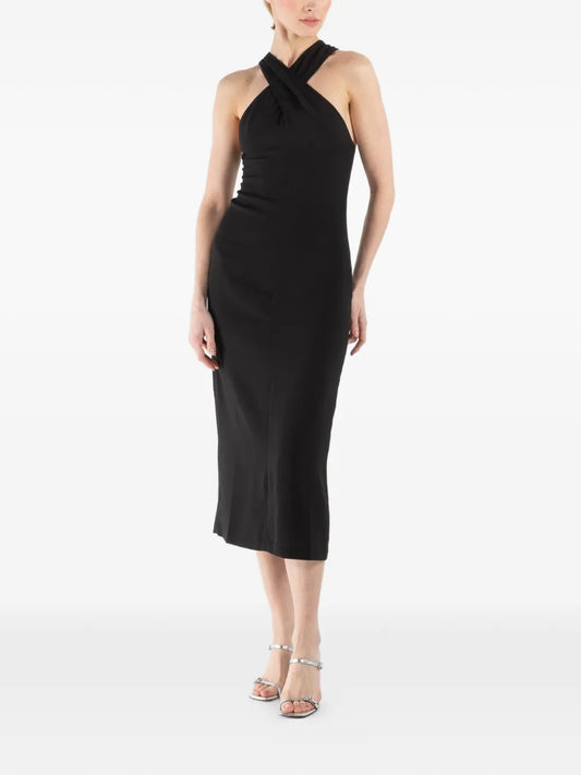 Kallmeyer Cross Neck Dress
