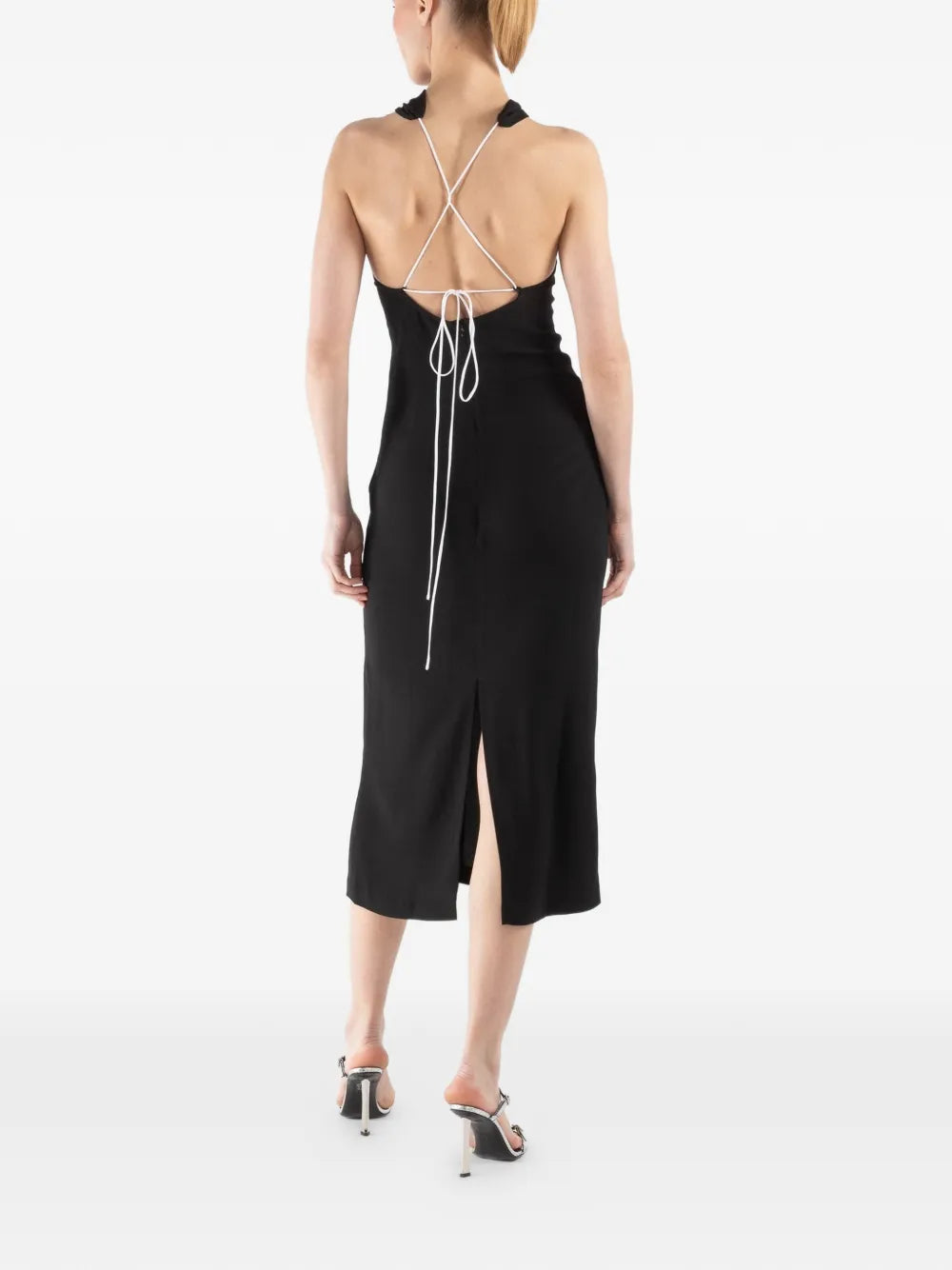 Kallmeyer Cross Neck Dress
