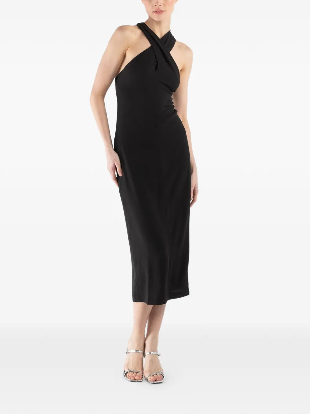 Kallmeyer Cross Neck Dress