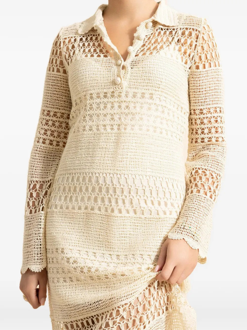 Zimmermann Wanderlust Crochet Sun Dress