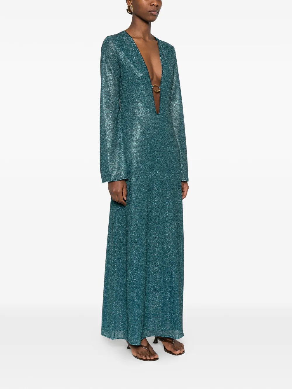 Oseree Ring Cut Out Dress