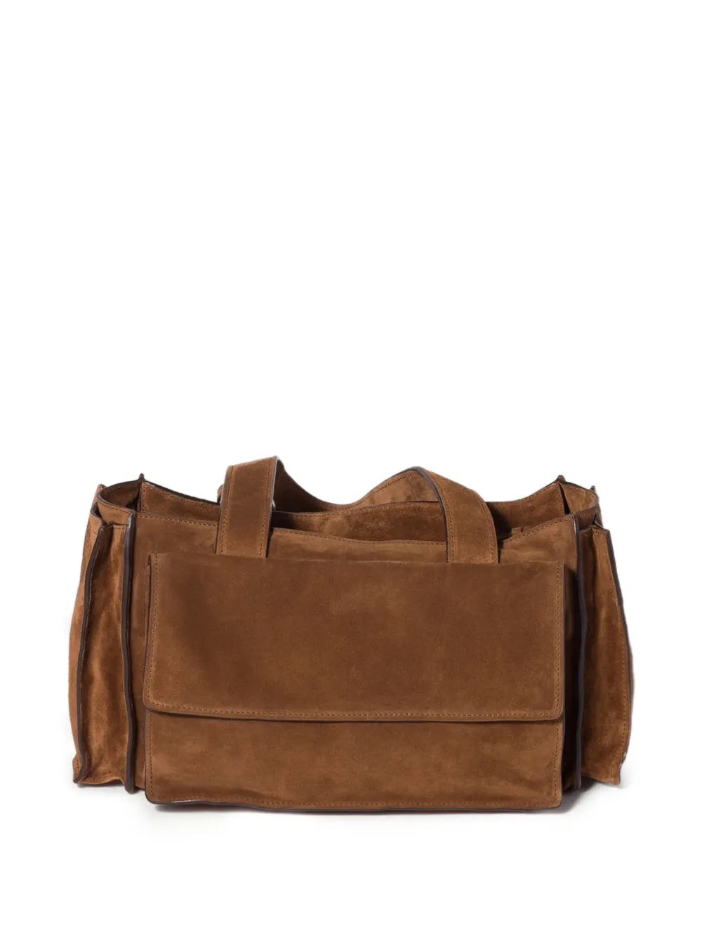 Miu Miu Utilitaire Suede Shoulder Bag