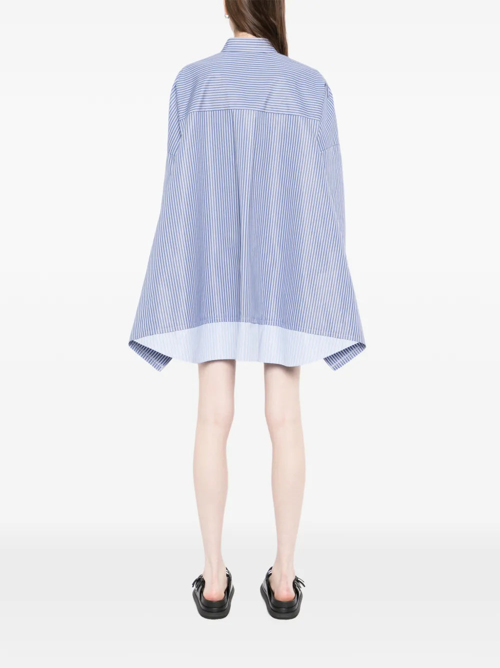 Sacai Striped Pocket Poplin Shirt