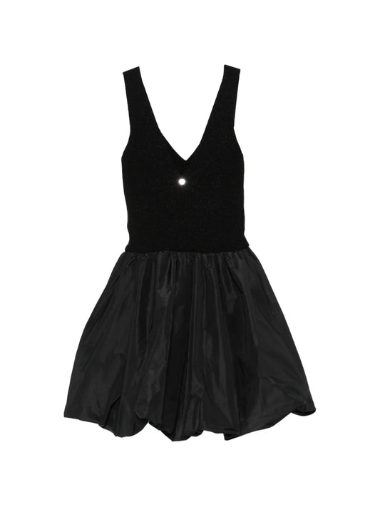 Liu Jo V Neck Embellished Mini Dress