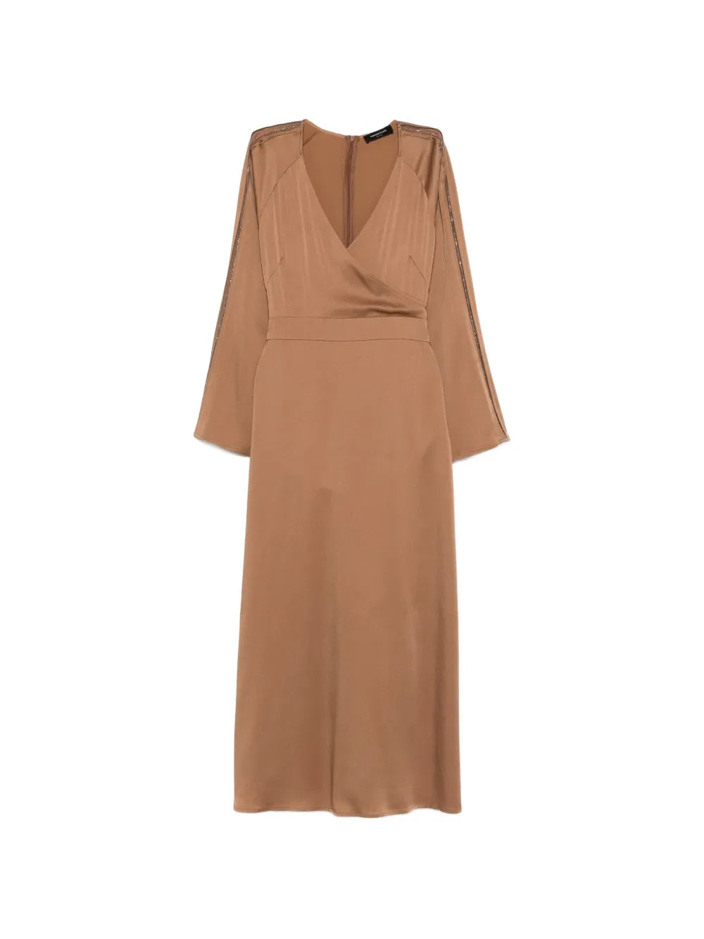 Fabiana Filippi V Neck Embellished Maxi Dress