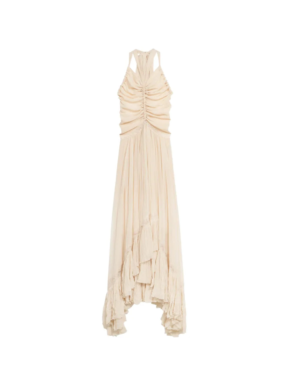 Blumarine Georgette Maxi Dress