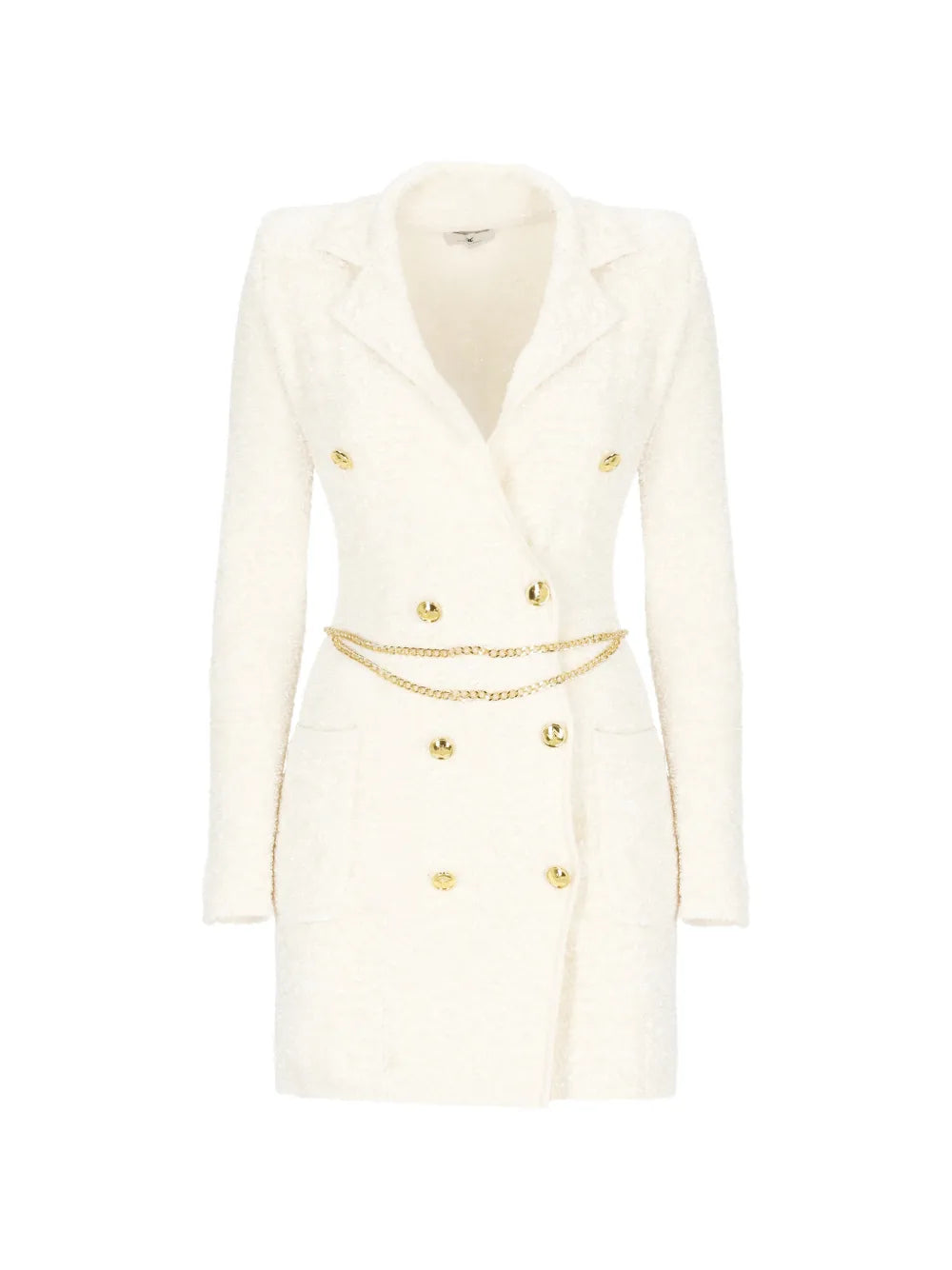 Elisabetta Franchi Double Breasted Mini Dress