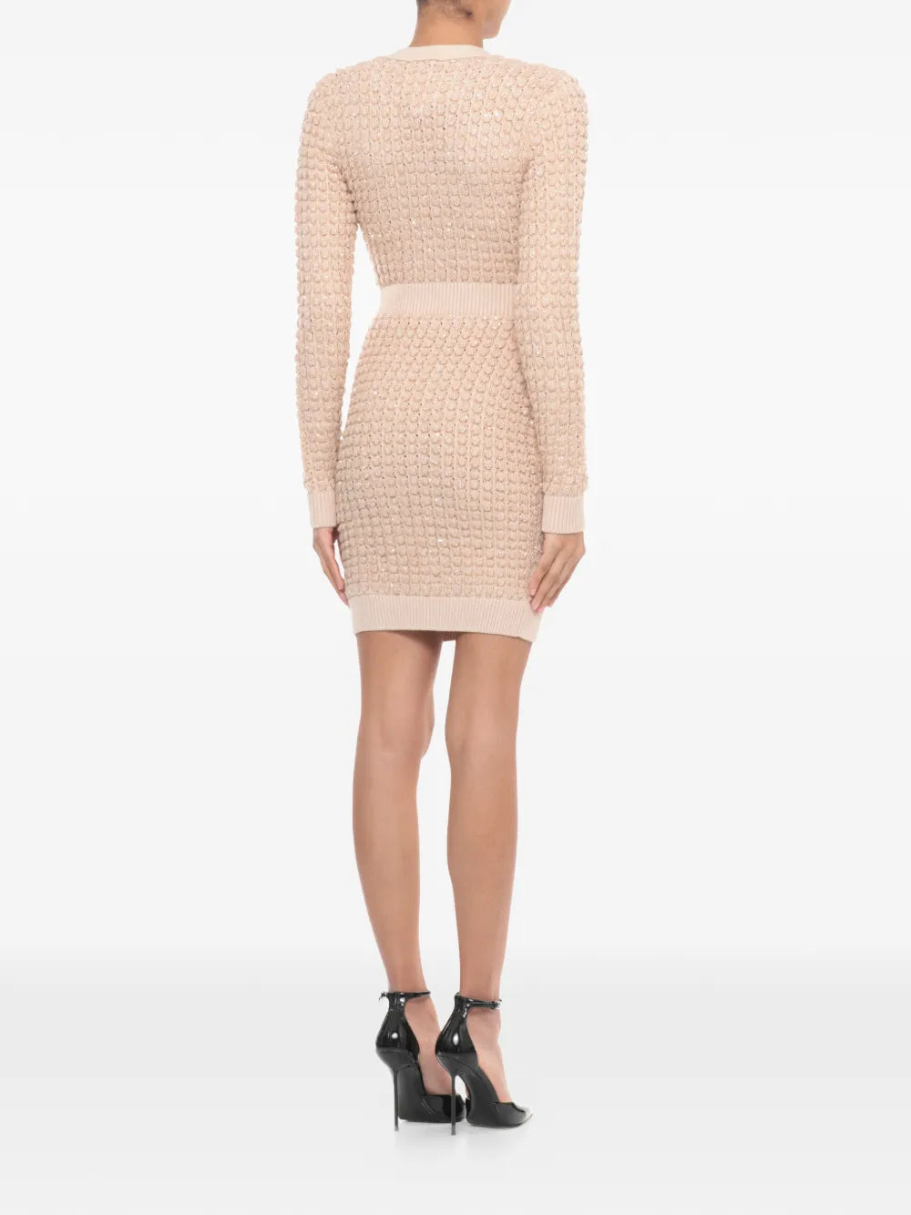 Elisabetta Franchi Button Fastening Mini Dress
