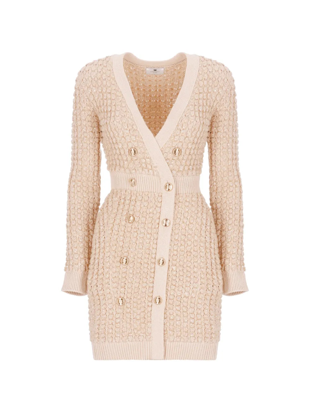 Elisabetta Franchi Button Fastening Mini Dress