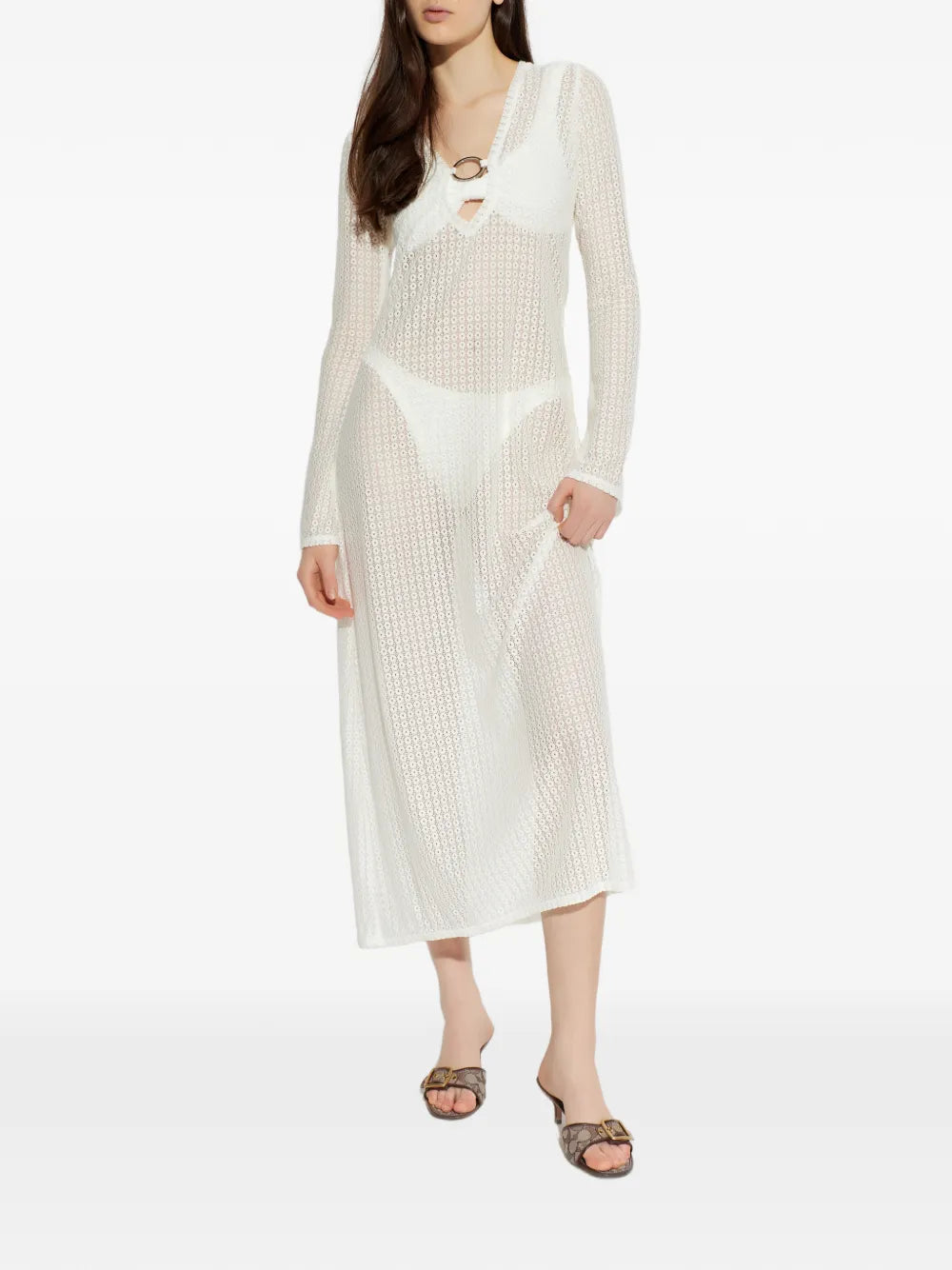 Paramidonna Krista O Ring Textured Dress