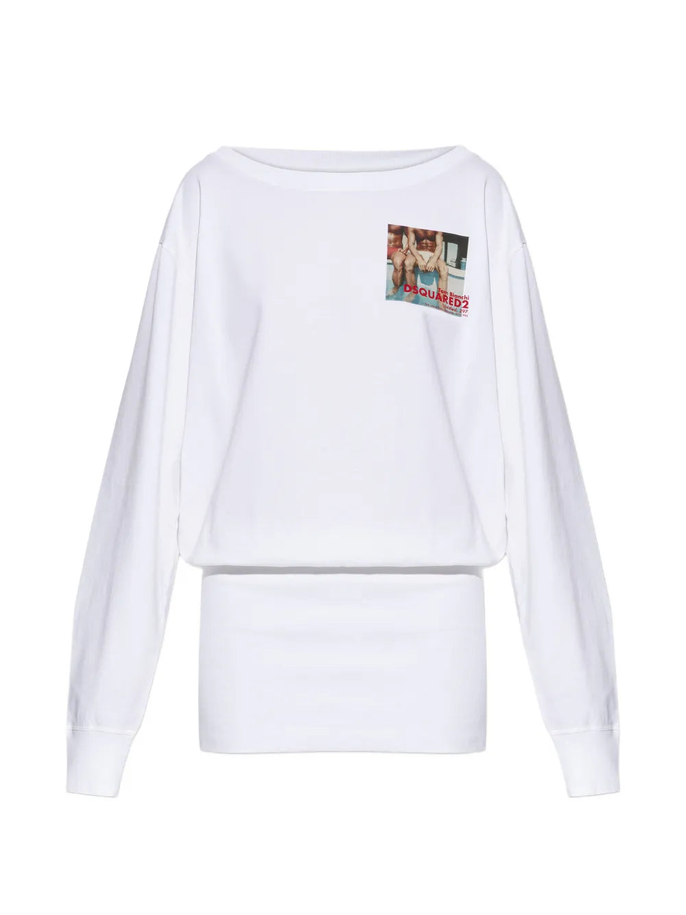 Dsquared2 Graphic Cotton Dress