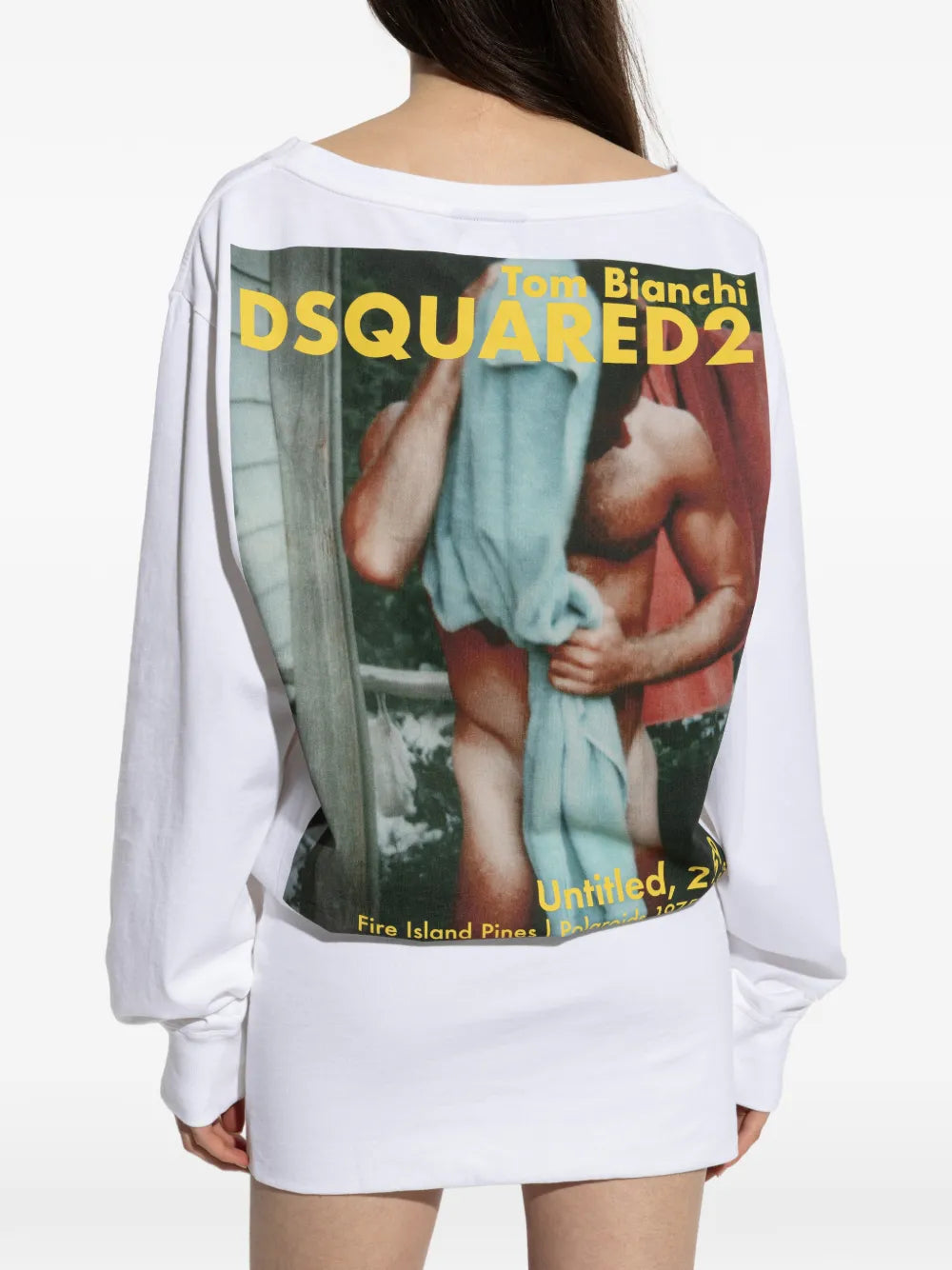 Dsquared2 Graphic Cotton Dress
