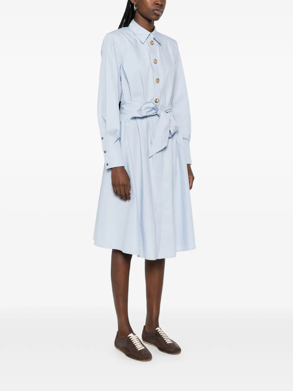 Karl Lagerfeld Button Fastening Midi Dress