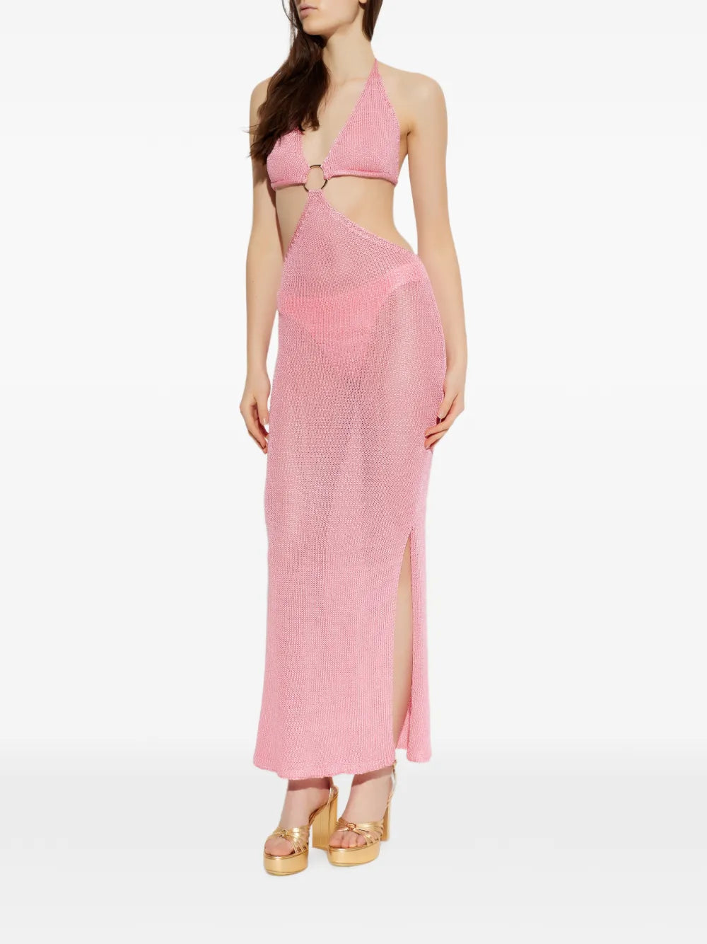 Paramidonna Ring Halterneck Dress