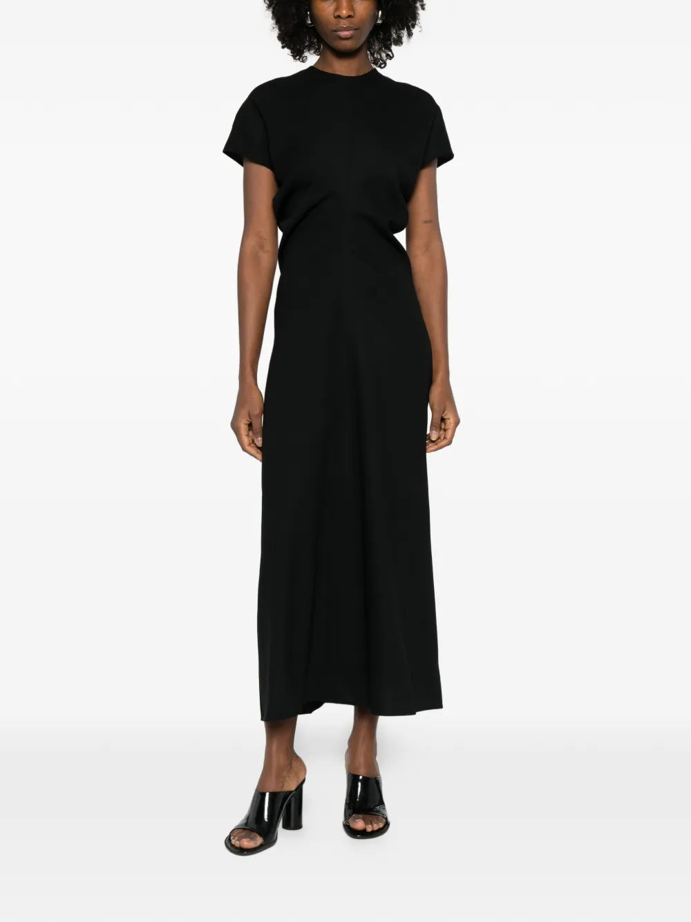 Toteme Short Sleeve Midi Dress