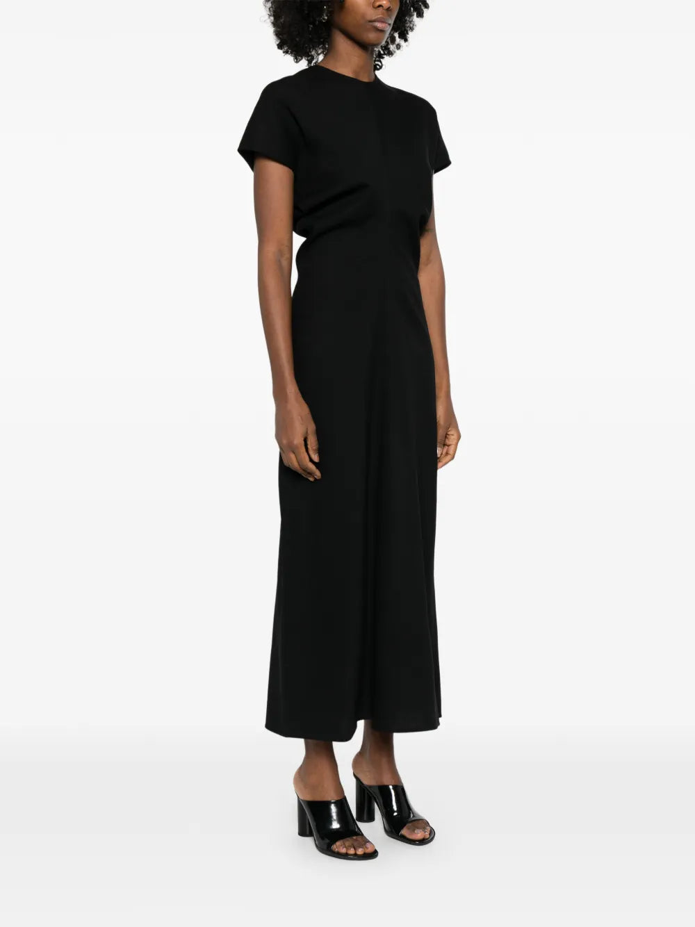 Toteme Short Sleeve Midi Dress