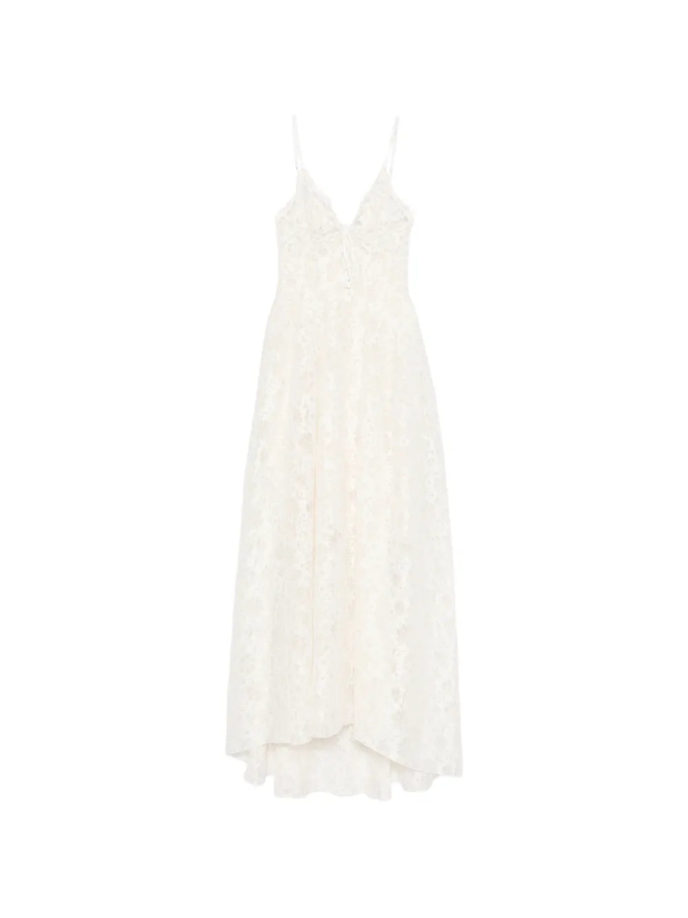 Ermanno Scervino V Neck Midi Dress