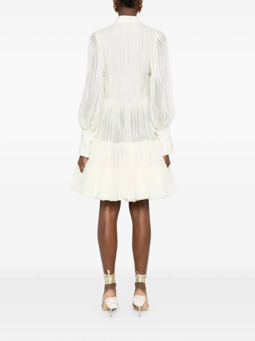 Ermanno Scervino Pleated Mini Dress
