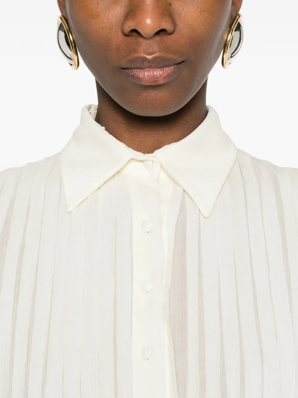 Ermanno Scervino Pleated Mini Dress