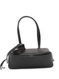 Balenciaga Top Handle Embossed Bowling Bag