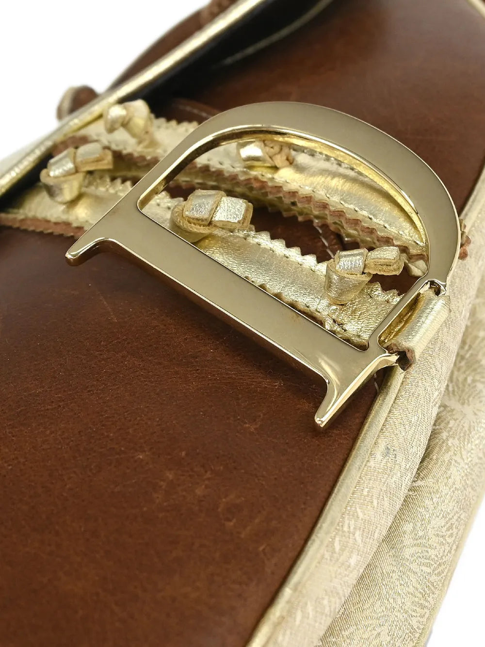 Christian Dior Pre Owned 2003 Charm Detail Shoulder Bag