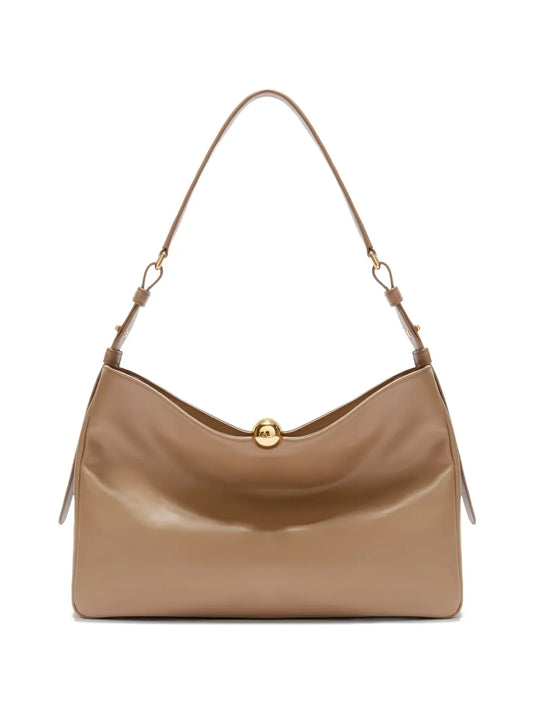 Furla Large Sfera Soft Leather Shoulder Bag