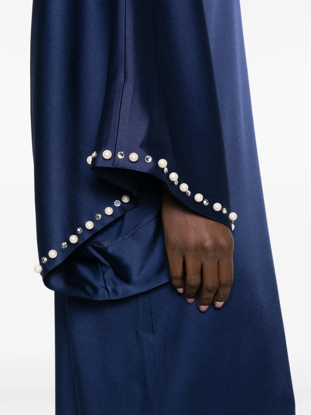 Stella Mccartney Embellished Sleeve Maxi Dress