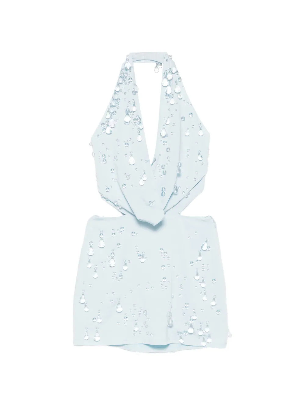 Cult Gaia Cutout Beaded Mini Dress