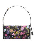 Valentino Garavani Small Devain Papier Floral Shoulder Bag