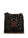 Valentino Garavani Small Nellcote Embellished Shoulder Bag