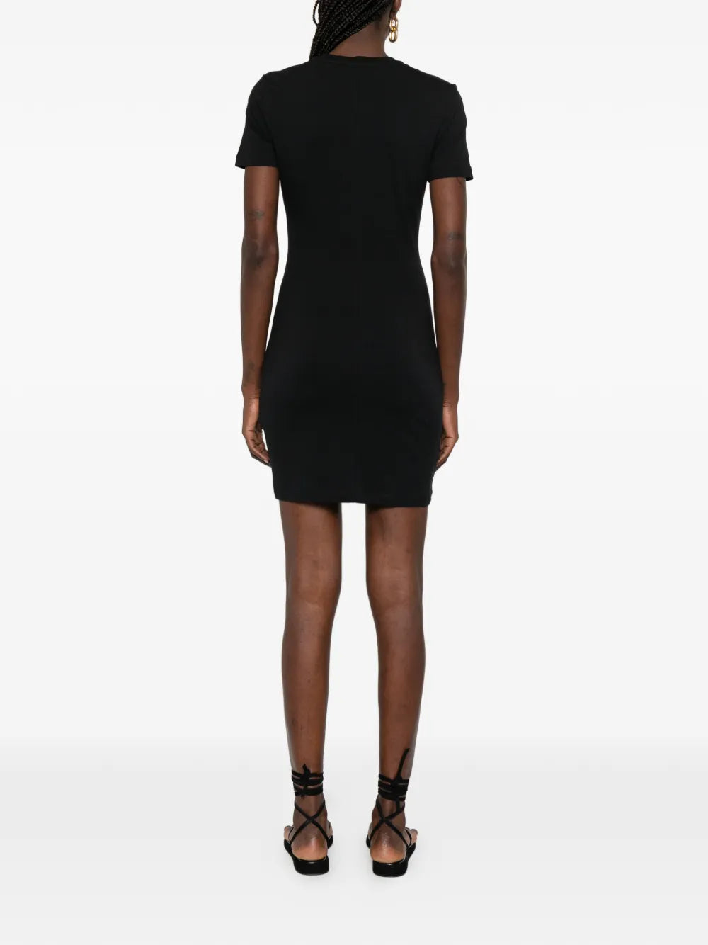 Just Cavalli Logo Embellished Mini Dress