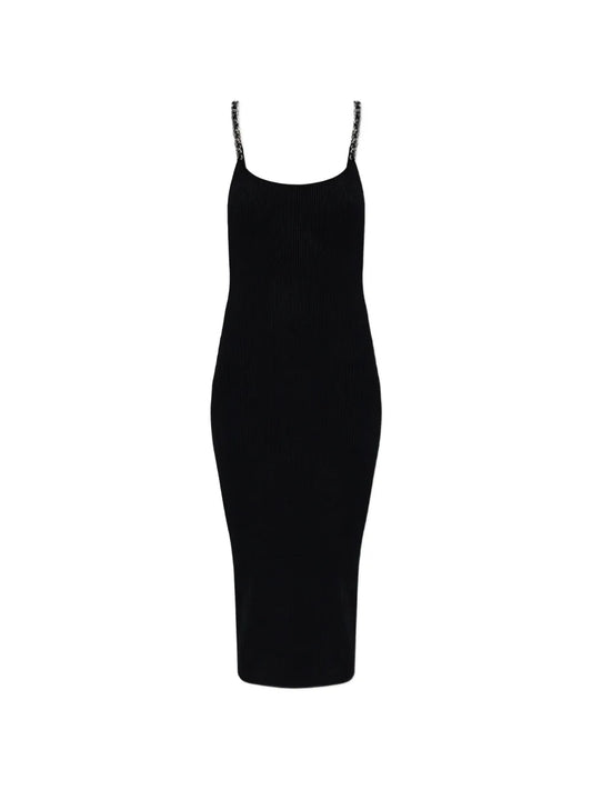 Michael Michael Kors Chain Strap Midi Dress