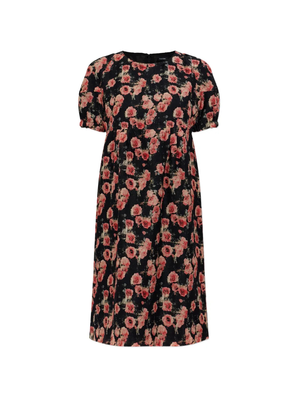 R13 Rose Print Mini Dress