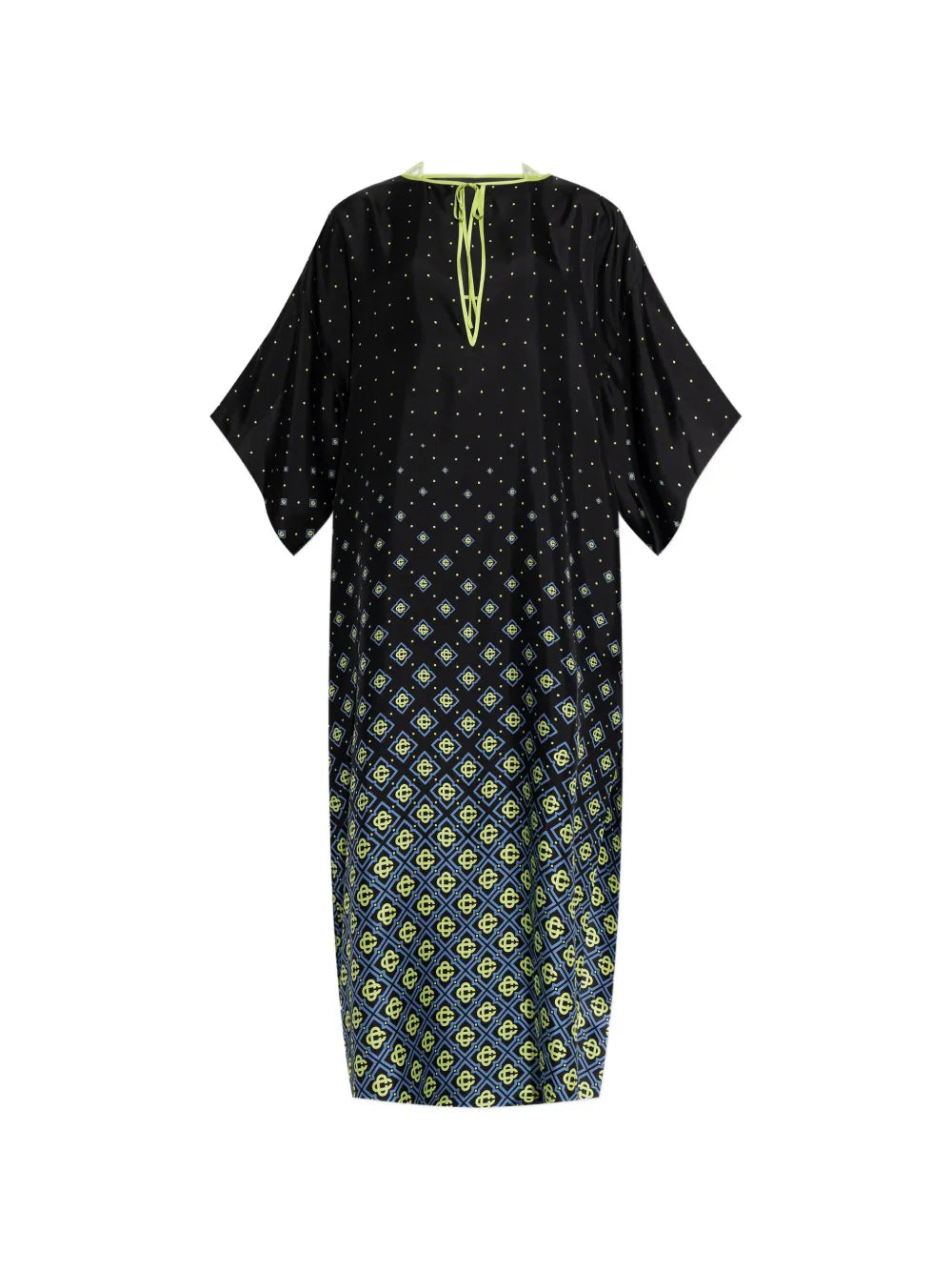 Casablanca Silk Maxi Dress