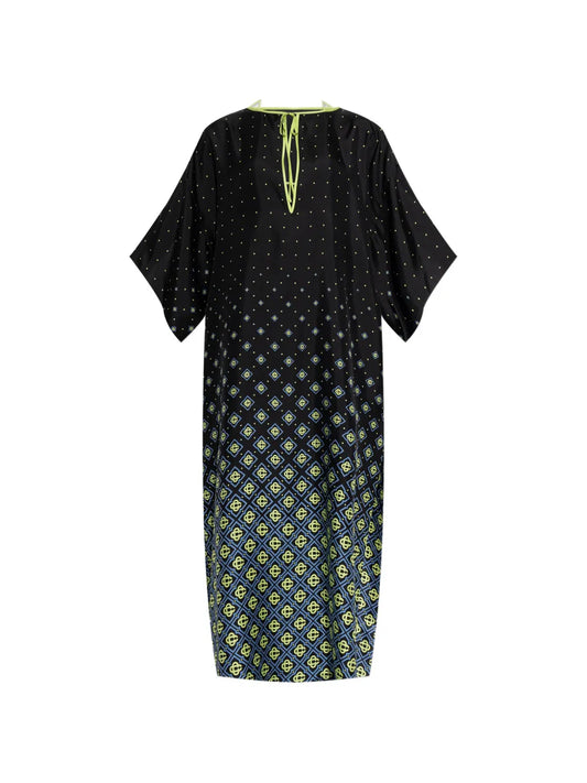 Casablanca Silk Maxi Dress