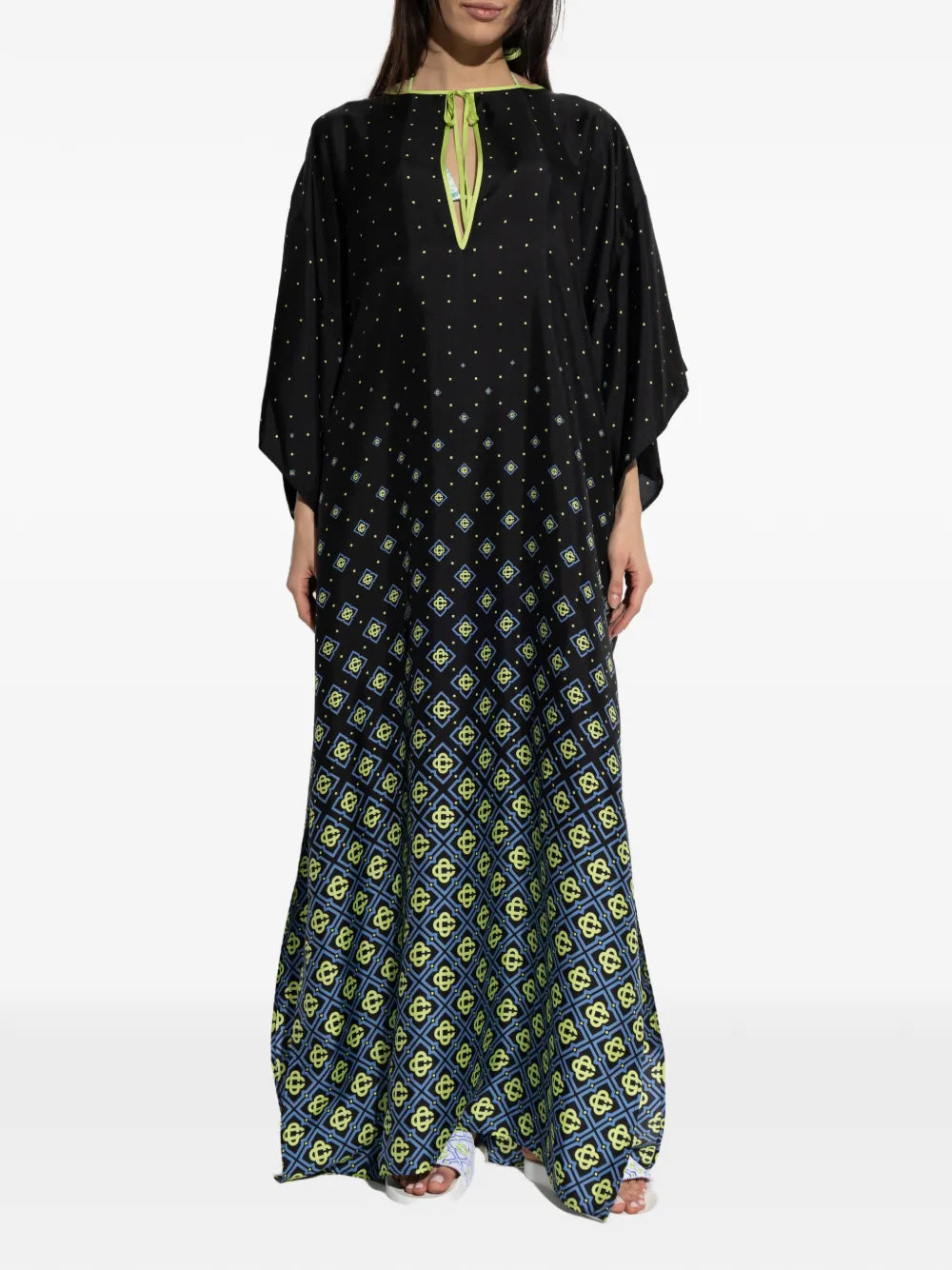 Casablanca Silk Maxi Dress