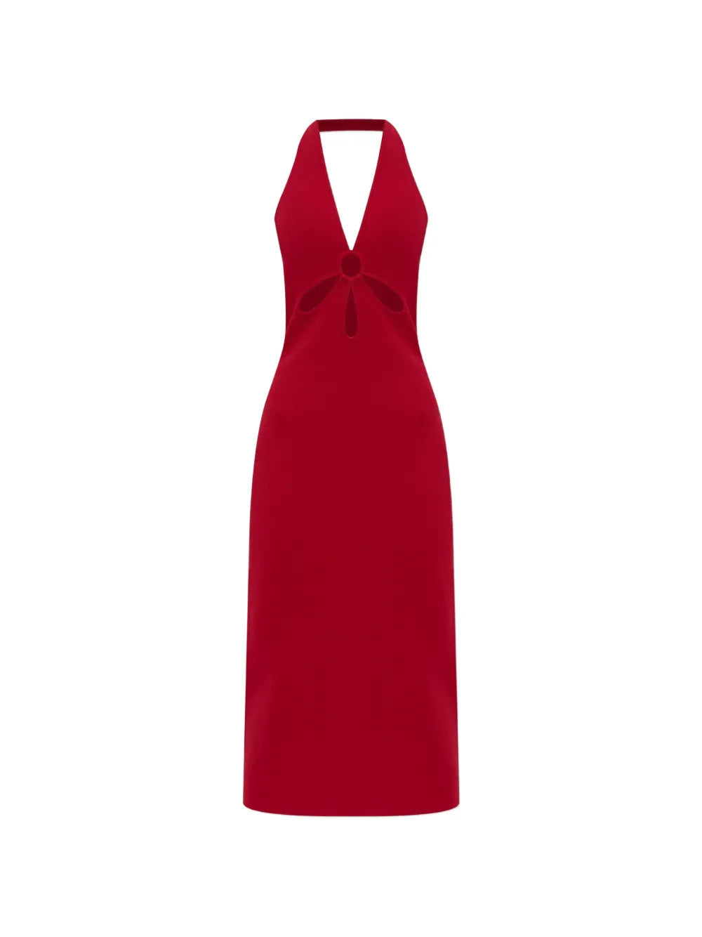 Cult Gaia Cut Out Halterneck Midi Dress