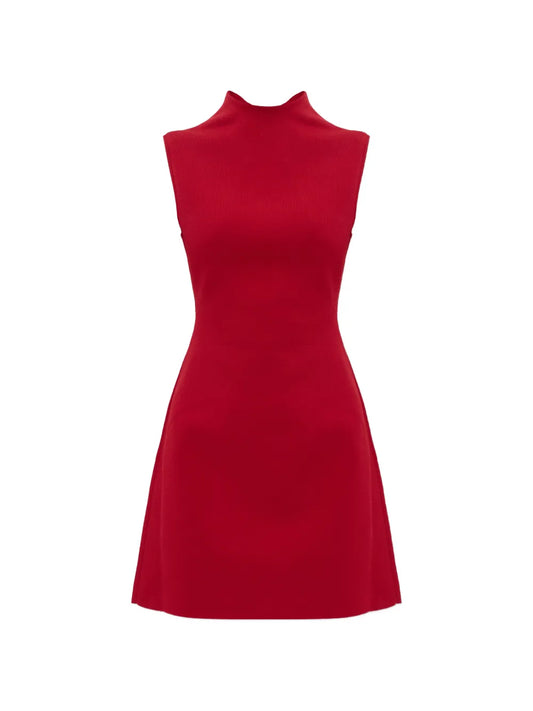 Cult Gaia Harlow High Neck Mini Dress