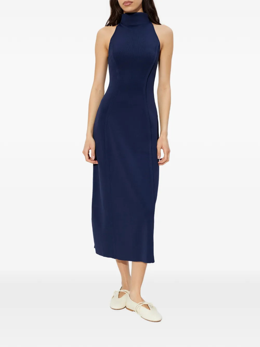 Cult Gaia Keller Halterneck Midi Dress