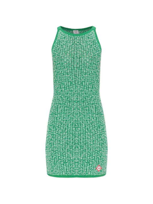 Casablanca Logo Patch Mini Dress