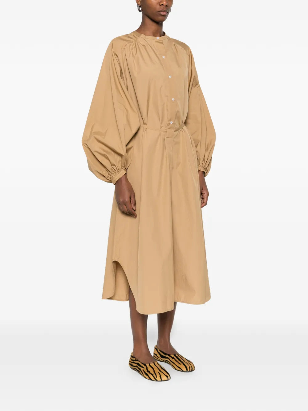 Loulou De Saison Gathered Sleeve Dress