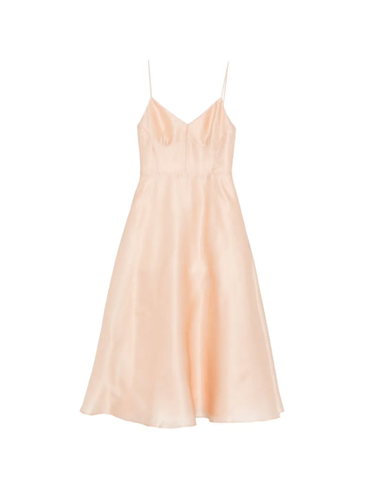 Alberta Ferretti A Line Midi Dress