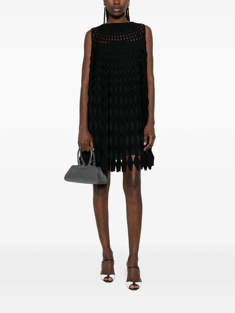 Emporio Armani Cut Out Mini Dress