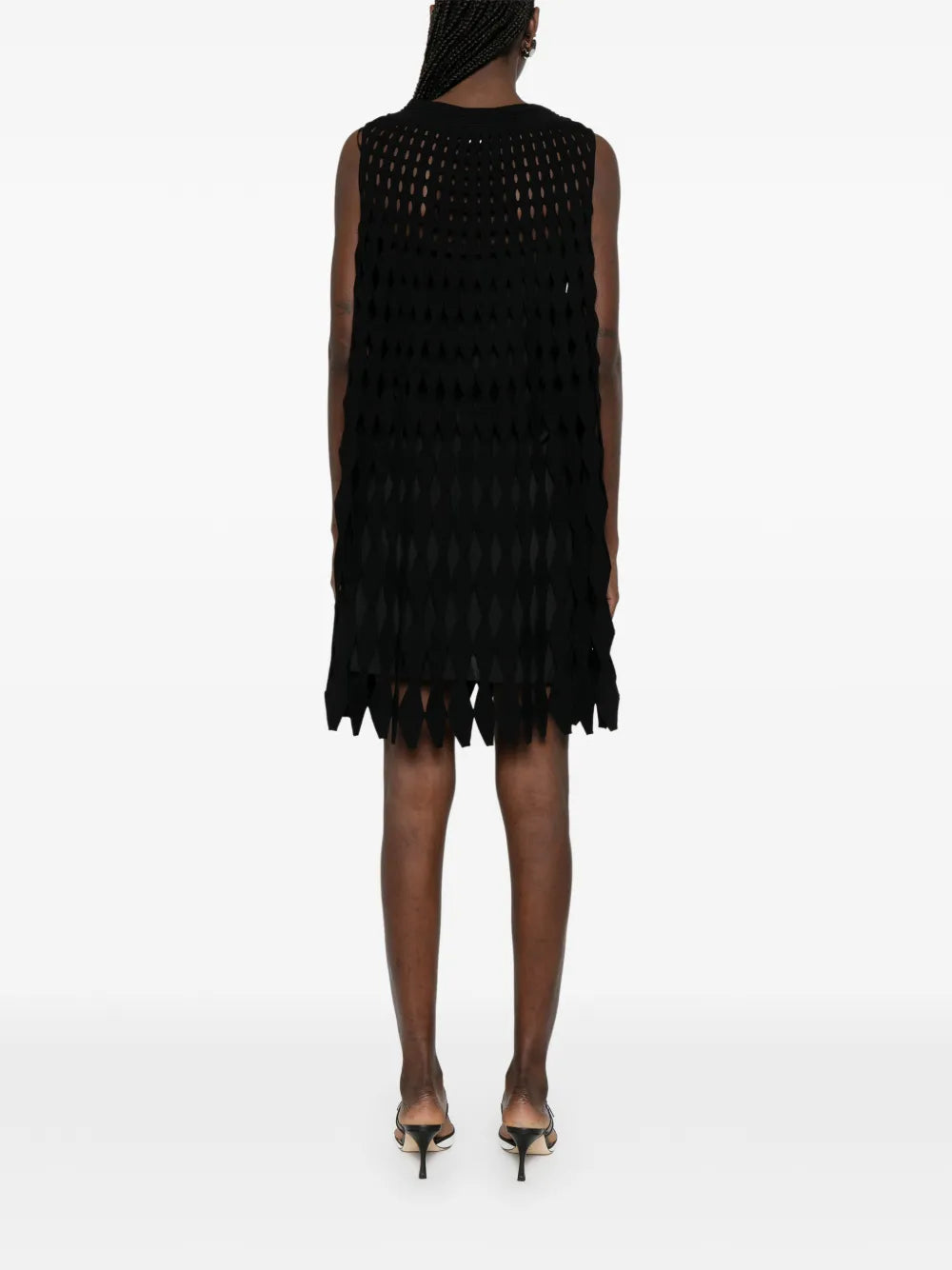 Emporio Armani Cut Out Mini Dress