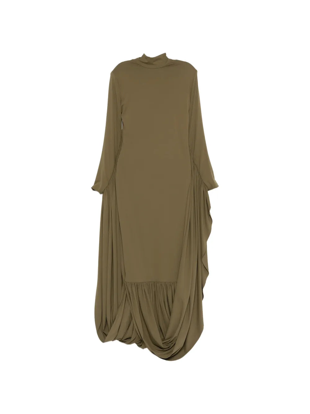 Jean Louis Sabaji Long Sleeve Ruffled Maxi Dress