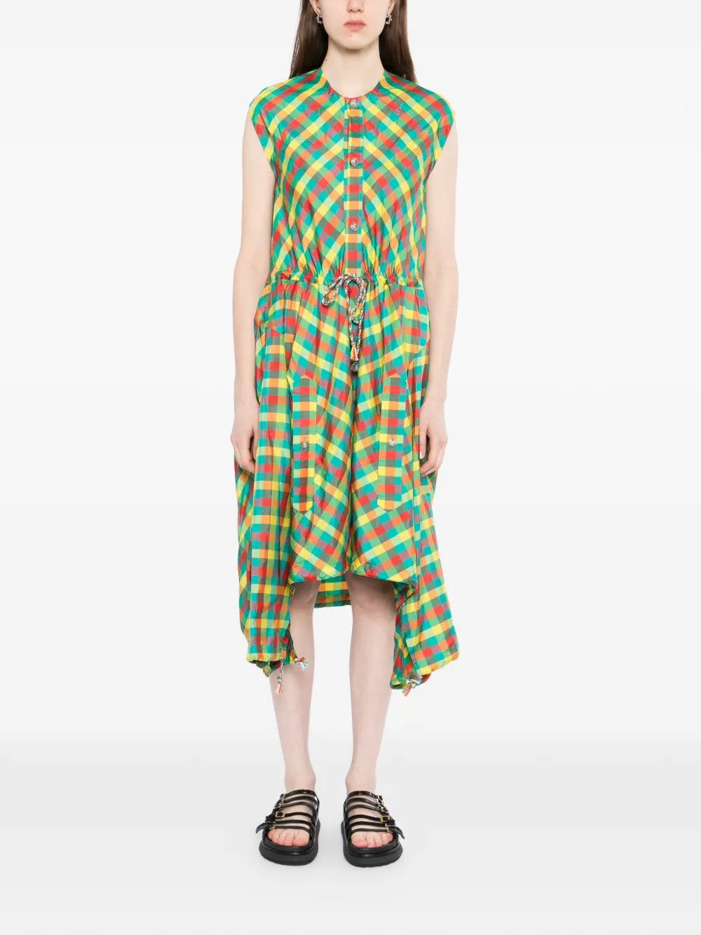 Penultimate Plaid Midi Dress